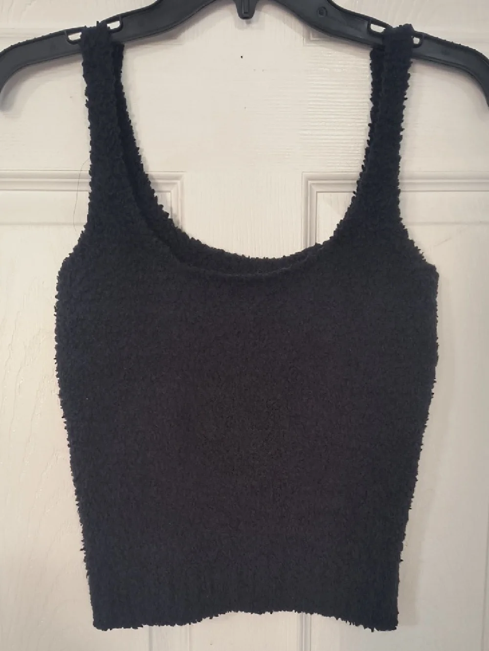 SKIMS Cozy Knit Tank in Onyx Size S - Picture 3 of 5